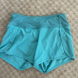 Free fly Turquoise Women's Athletic Shorts